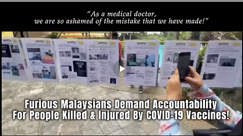 Furious Malaysians Demand Accountability For People Killed & Injured By COVID-19 Vaccines!