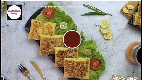 Delicious Chicken Tikka Crepes