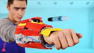 LEGO 'Iron Man' Missile Launcher: IT ACTUALLY WORKS!