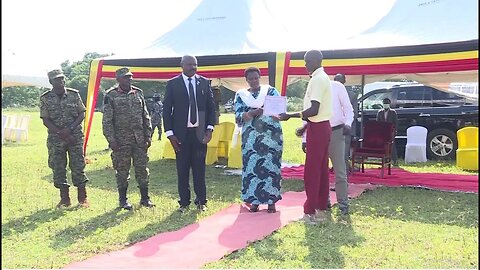 Vice president Maj. Rtd. Jessica Alupo passes out over 1400 students patriots in katakwi