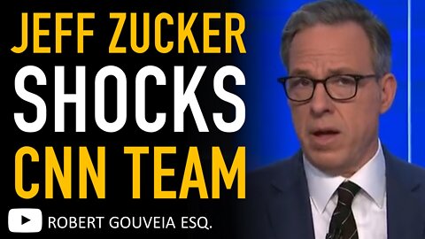 CNN Melts Down Over Jeff Zucker Announcement​