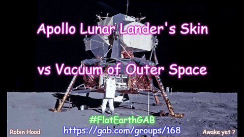Lunar Lander's Skin vs Vacuum of Space ~ Jeranism