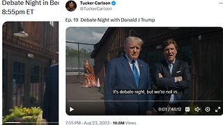 Tucker Carlson: Ep. 19 Debate Night with Donald J Trump