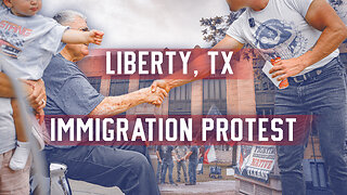 Patriot Front Liberty TX Immigration Protest
