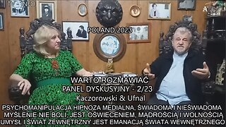 PSYCHOMANIPULACJA HIPNOZA MEDIALNA,ŚWIADOMA I NIEŚWIADOMA,MYŚLENIE NIE BOLI JEST OŚWIECENIEM,MĄDROŚCIĄ I WOLNOŚCIĄ,UMYSŁ I ŚWIAT ZEWNĘTRZNY JEST EMANACJĄ ŚWIATA WEWNĘTRZNEGO/TV INFO 2023