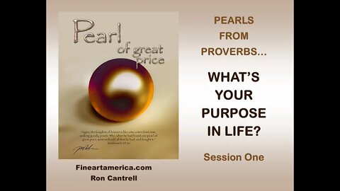 PEARLS FROM PROVERBS - session one