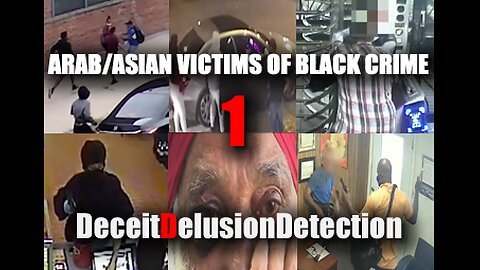 (EP1) ARAB AND ASIAN VICTIMS OF BLACK CRIME-DECEITDELUSIONDETECTION