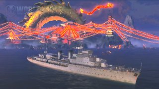 World Of Warships Gameplay #5 BOUGAINVILLE FRANCE TIER I CRUISER