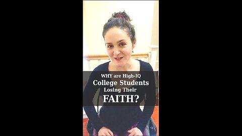 Why Are High-IQ College Students Losing Their Christian Faith? | Apologetics Video Shorts