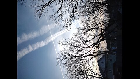 Chemtrailing over Watertown