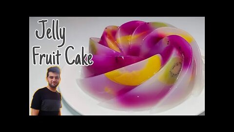Jelly Fruit Cake Recipe | Yummy & Juicy Fruit Cake | Dessert Recipe | Subtitle English, Malay | PMF