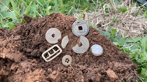 The Ancient Chinese Coins Metal Detecting