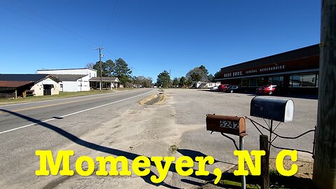 I'm visiting every town in NC - Momeyer, NC - Walk & Talk
