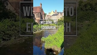 Welcome to Edinburgh in Scotland