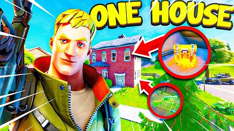 We revived the ONE HOUSE Challenge In Fortnite Battle Royale