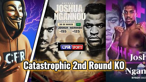 Anthony Joshua Catastrophic 2nd Round KO of Francis Ngannou