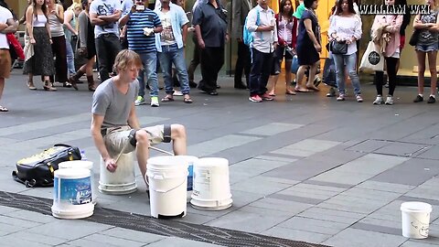 Homeless drummer wins hearts in the street #viral #entertainment #music