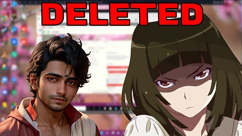 I STOLE Another Scammers Anime! Files Deleted!