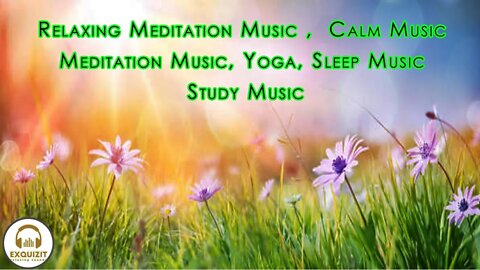 Relaxing Meditation Music , Calm Music, Meditation Music, Yoga, Sleep Music, Study Music