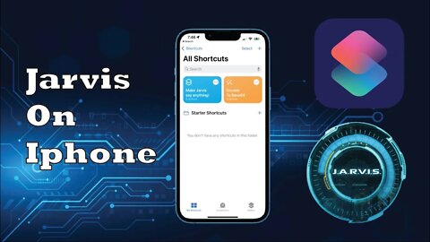 Creating Jarvis from Iron Man on My Iphone Using Shortcuts App