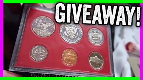 PROOF COIN SET AND SILVER COINS WORTH MONEY!!