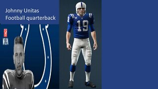 How To Create Johnny Unitas Madden 23
