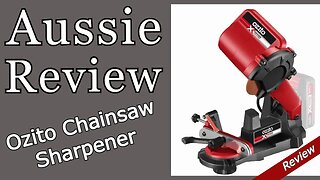 Ozito PXC 18v Cordless Chainsaw Chain Sharpener From Bunnings 1yr Review