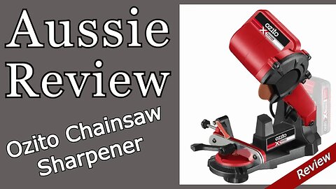 Ozito PXC 18v Cordless Chainsaw Chain Sharpener From Bunnings 1yr Review