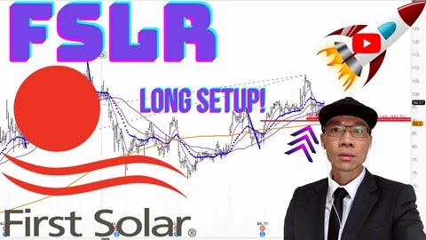 First Solar FSLR - Long Setup. Will the Support Hold? Position Size Correctly! 🌞