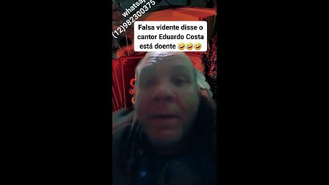 Cantor Eduardo Costa está doente?