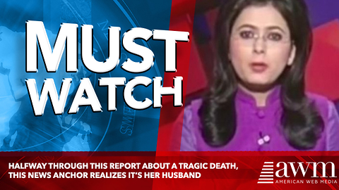 Halfway Through This Report About A Tragic Death, This News Anchor Realizes It’s Her Husband