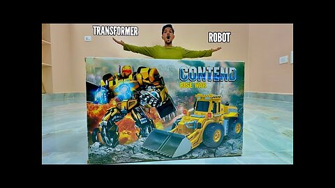 RC Monster Dozer AI Robot Unboxing & Testing - Chatpat toy tv