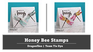 Honey Bee Stamps | Dragonflies and Secret Garden cover plate