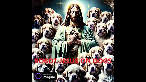 What does robot Jesus think about dogs?