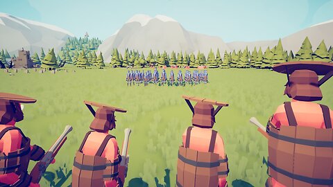 40 Blunderbusses Versus 40 Bomb Throwers || Totally Accurate Battle Simulator