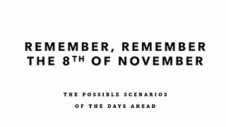 Remember, Remember the 8th of November ~ Charlie Ward - Simon Parkes