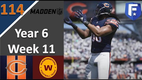 #114 Down to the Wire l Madden 21 Chicago Bears Franchise