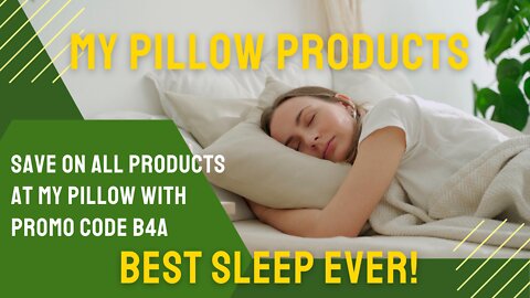 For the Best Sleep Ever - Try My Pillow Giza Sheets! MyPillow Products!!!