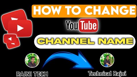 How To Change Youtube Channel Name in 2022 | YouTube Channel ka Name Kaise Change Kare