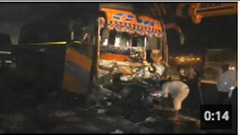 Bus driver crashes after suffering a heart attack, resulting in another 9 deaths