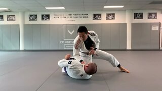 Jiu Jitsu - Knee cut vs De La Riva guard