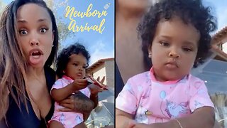 Masika Claps Troll Criticizing Her Face During Mommy Duty! 🤯