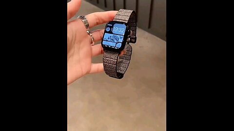 INS Denim Casual Soft Band For Apple Watch 9 8 7 6 5 4 3 2 SE Winter Magnetic