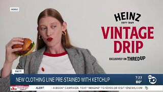 Fact or Fiction: Heinz selling collection of ketchup-stained clothing?