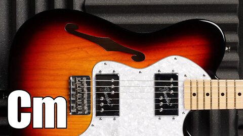Indie Rock Guitar Backing Track In C Minor