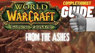 From the Ashes WoW Quest TBC completionist guide