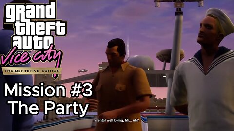 GTA Vice City Definitive Edition - Mission #3 - The Party [No Commentary]