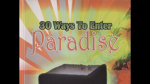 30 Ways to Enter Paradise Islamic Audio Book