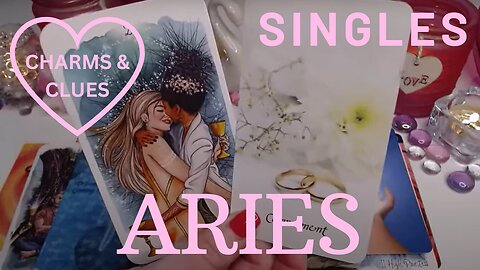 ARIES SINGLES ♈💖THEY'LL CHASE YOU UNTIL YOU SAY YES!💝READY TO COMMIT🪄✨ARIES TAROT READING💝