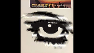 THREE DRIVES (ON A VINYL) SUNSET ON IBIZA